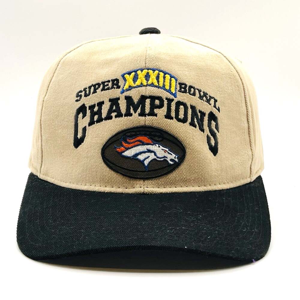 RARE Vintage 1999 Denver Broncos Super Bowl Champions XXXIII Starter Hat